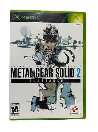 METAL GEAR SOLID 2 SUBSTANCE - XBOX (USADO)