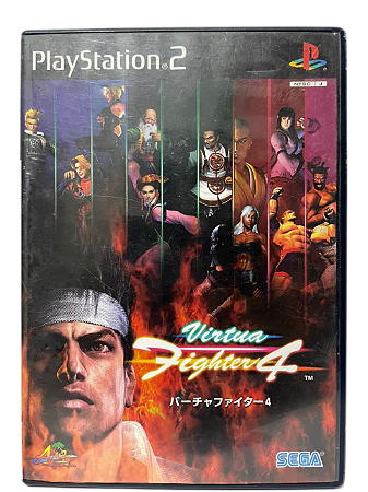 VIRTUA FIGHTER 4 JAPONÊS -PS2 (USADO)
