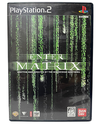 ENTER THE MATRIX – PS2 JAPONÊS (USADO)