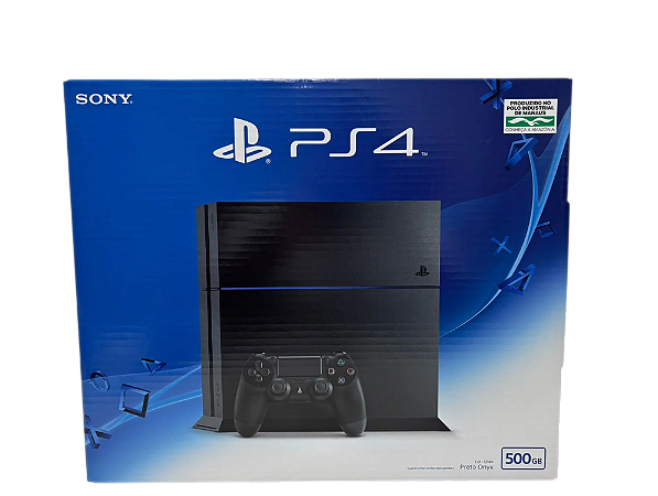 Console Playstation 4 CUH-1214A - PS4 Fat Novo Lacrado Nacional