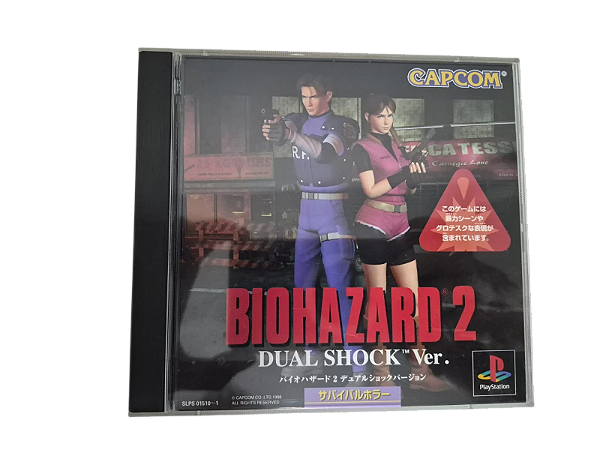 BIOHAZARD RESIDENT EVIL 2 Dual Shock Ver. – PS1 JAPONÊS (USADO)