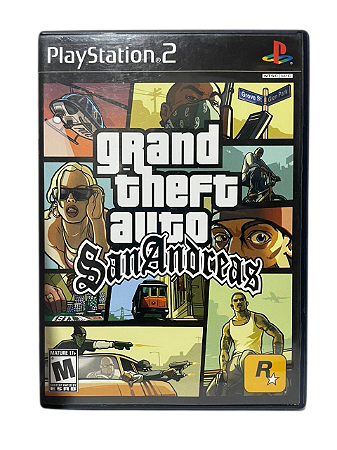 GRAND THEFT AUTO SAN ANDREAS – PS2 (USADO)