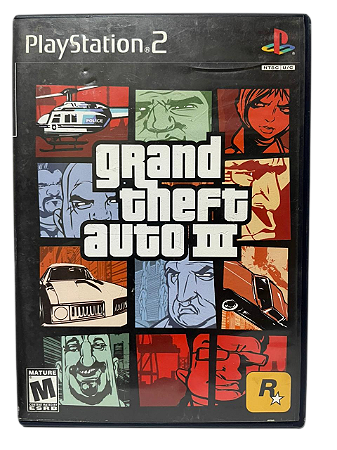 GRAND THEFT AUTO III (AMERICANO) – PS2 (USADO)