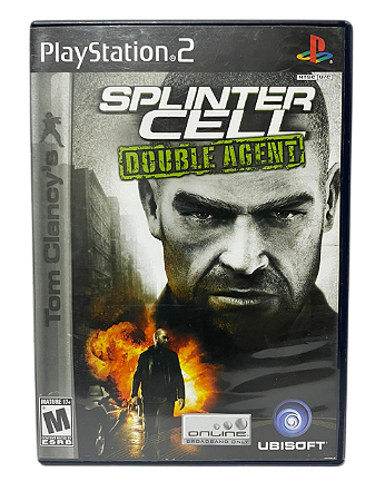 SPLINTER CELL DOUBLE AGENT – PS2 (USADO)