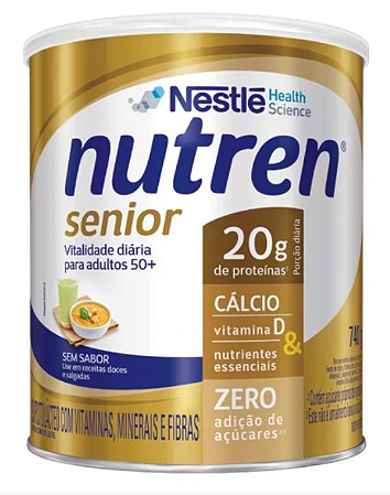 Nutren Senior Sem Sabor 740g – Nestlé