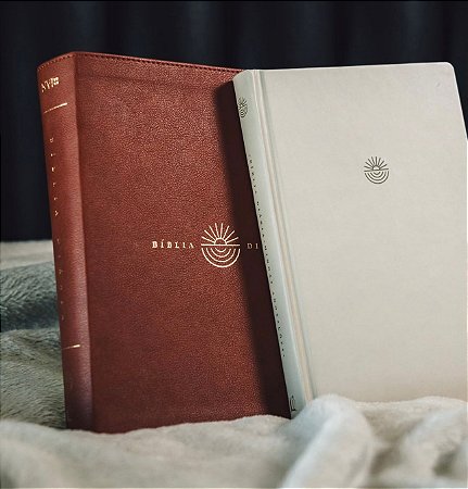 Bíblia Diária NVI - Leitura Perfeita Com Bloco Para Anotações - Capa Luxo Marrom