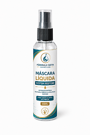 MASCARA LIQUIDA SYSTEM RESTORE 60ML AMOSTRA