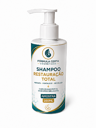 SHAMPOO REPARAÇÃO TOTAL 260ML - AMOSTRA
