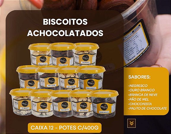 Biscoito Achocolatados - Diversos Sabores