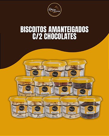Biscoito Amanteigado - Diversos Sabores