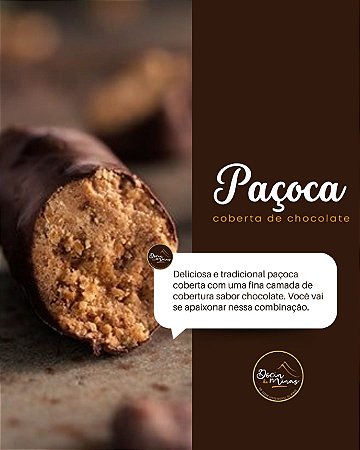 Paçoca Achocolatada