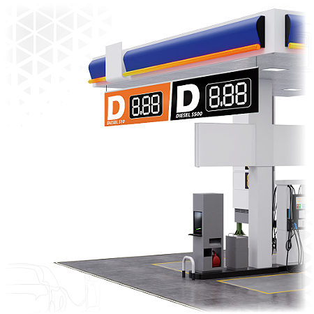 Faixa de Preço Diesel S10 e Diesel S500