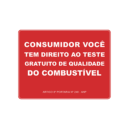 Adesivo Direto do Consumidor Nota de Qualidade