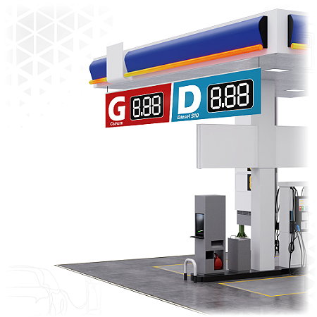 Faixa de Preço Gasolina Comum e Diesel S10