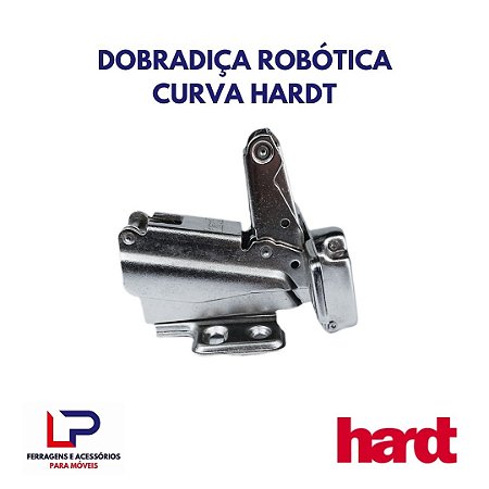 Dobradiça robótica com amortecimento curva hardt em Araçatuba