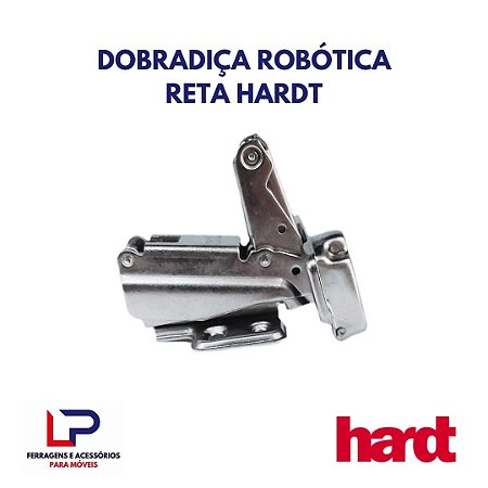 Dobradiça robótica com amortecimento reta hardt em Araçatuba