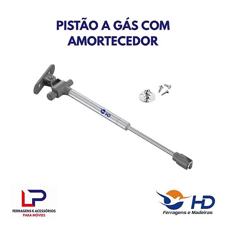Pistão a gás com amortecedor N80