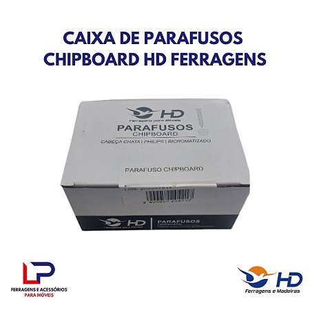 Parafuso Chipboard HD ferragens