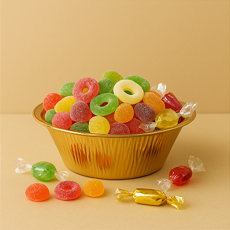 Bowl Saladeira Dourada Grande Estetico Quotidiano "Limited Golden Edition"