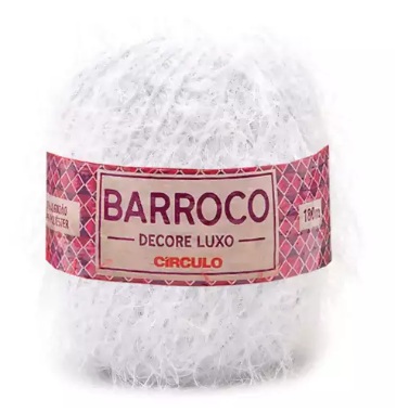BARROCO DECORE LUXO 280 GR 180 MTS COR 0100 BRANCO