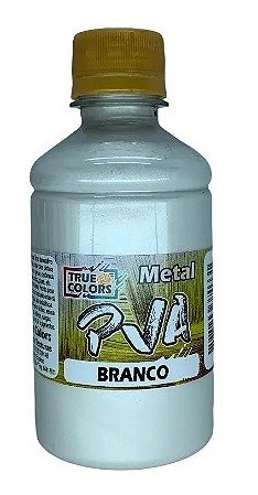 TINTA PVA METAL TRUE COLORS BRANCO 250 ML