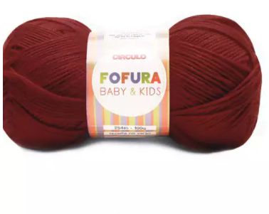 FIO FOFURA BABY 100 GR COR 7136 MARSALA