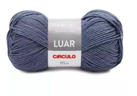 FIO LUAR CÍRCULO 100 GR COR 2704 AZUL ROYAL