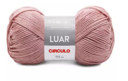 FIO LUAR CÍRCULO 100 GR COR 3436 MOUSSE