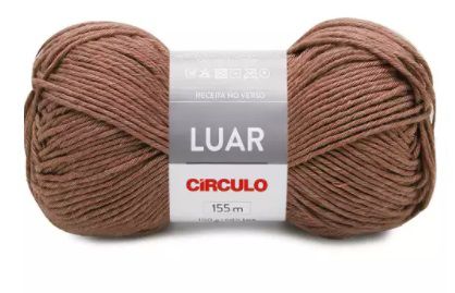 FIO LUAR CÍRCULO 100 GR COR 7427 PINHÃO