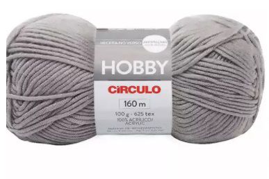 FIO HOBBY 160 MTS 100 GR COR 8978 MERCÚRIO