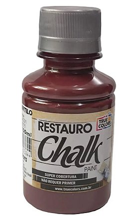 TINTA RESTAURO CHALK PAINT 100 ML COR TORTA DE MIRTILO TRUE COLORS