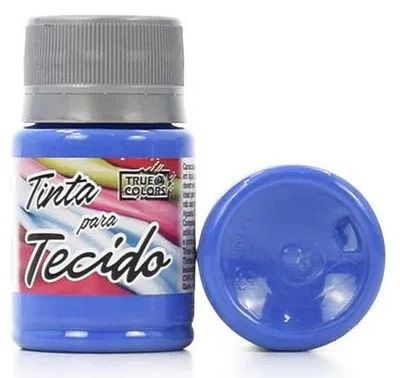 TINTA TECIDO COR 1065-AZUL ULTRAMAR 37 ML TRUE COLORS