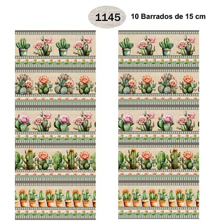 10 BARRADOS DE 15 CM IGARATINGA REF 1145