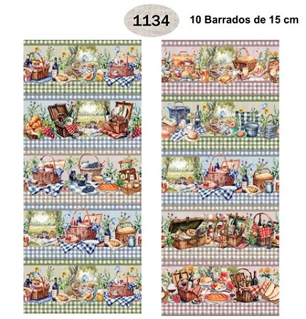 10 BARRADOS DE 15 CM IGARATINGA REF 1134