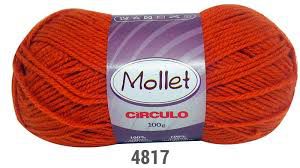 FIO MOLLET CIRCULO COR 4817 BRASA 100 GR