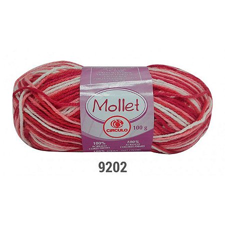 FIO MOLLET CIRCULO COR 9202 100 GR