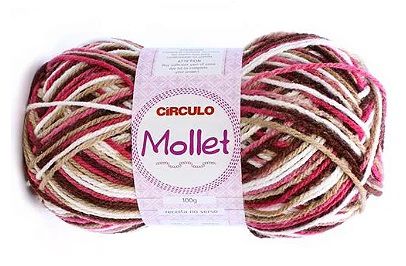 FIO MOLLET CIRCULO COR 9306 NAPOLITANO 100 GR