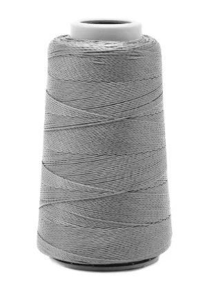 LINHA LIZA MODA GROSSA 500 MTS COR 8214 ALUMINIO
