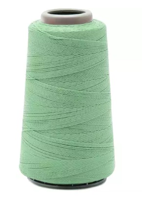 LINHA LIZA MODA GROSSA 500 MTS COR 5327 CHÁ VERDE