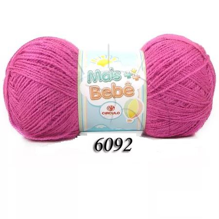 FIO MAIS BEBÊ CIRCULO 100G COR 6092