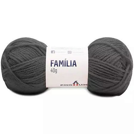 FIO FAMILIA 40 gr COR 1815 NEW GRAY PINGOUIN