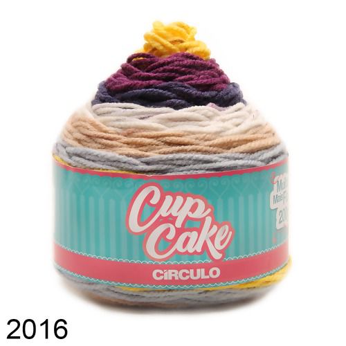 FIO CUP CAKE 200 GR CIRCULO COR 2016