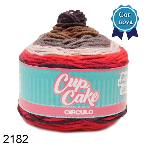 FIO CUP CAKE 200 GR CIRCULO COR 2182