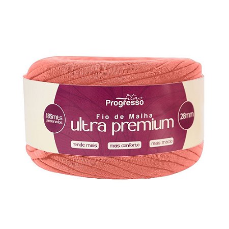 FIO DE MALHA ULTRA PREMIUM FM028 28MM COR 1393 DAMASCO 185 MTS