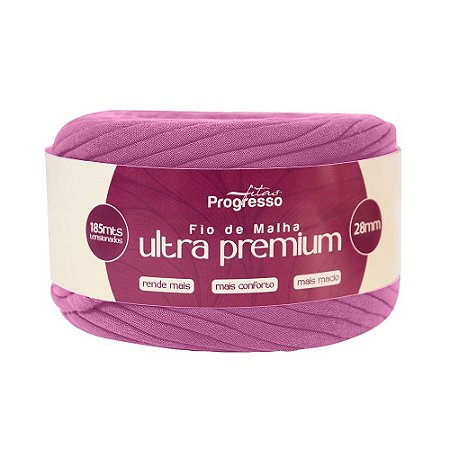 FIO DE MALHA ULTRA PREMIUM FM028 28MM COR 2058 ORQUIDEA 185 MTS