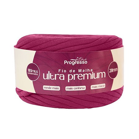 FIO DE MALHA ULTRA PREMIUM FM028 28MM COR 303 PINK 185 MTS