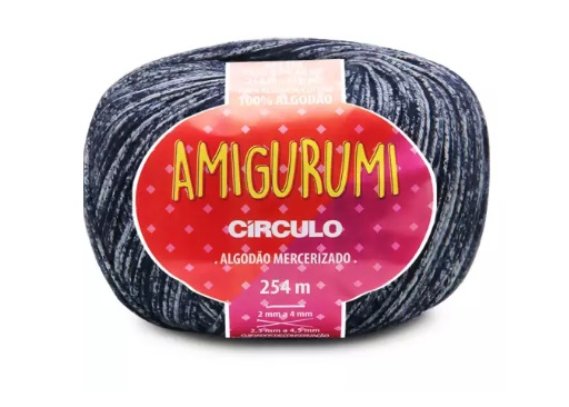LINHA AMIGURUMI 125 G COR 8736 INDIGO