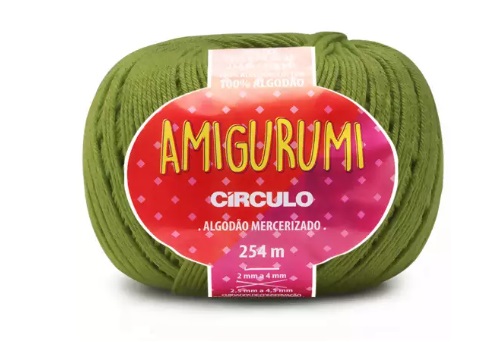 LINHA AMIGURUMI 125 G COR 5089 SELVA