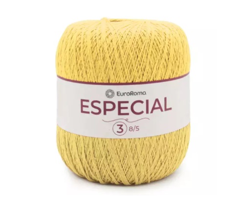 Barbante EuroRoma Especial 8X4 COR 450 OURO 500 gr 1700 MTS