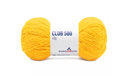 FIO CLUB 500 PINGOUIN 40GR COR 0204 IPE